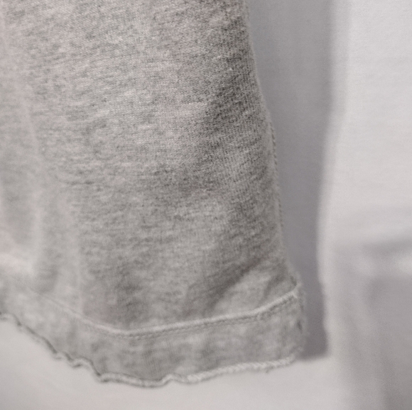 Vintage Hollister Embroidered Long Sleeve Henley Shirt Mens L Gray Retro 90s Y2K - Picture 4 of 12